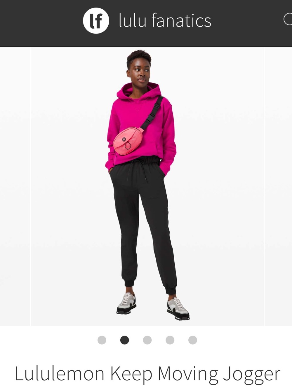 lululemon athletica Keep Moving Jogger - Black